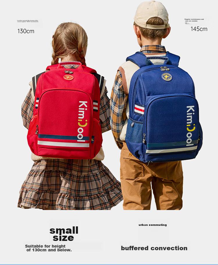 KVG Schoolbag for Primary School Students, Children's Backpack with Spine Protection And Load Reduction, for Grades 1-3, Girls And Boys, Double Shoulder Bag 6