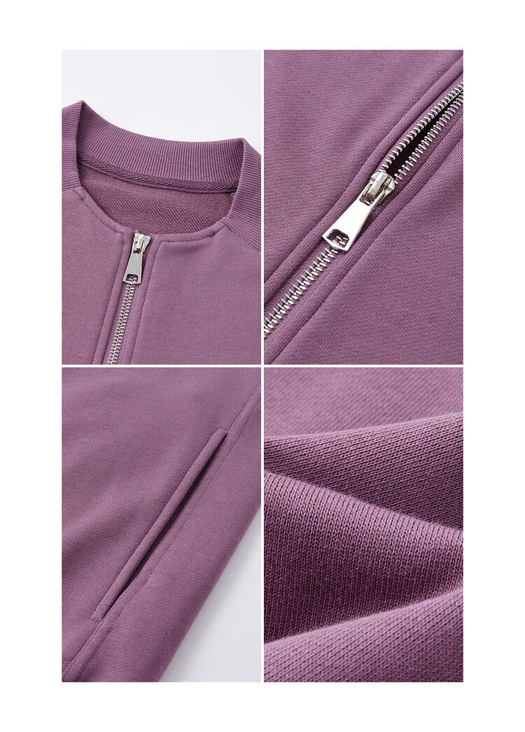 Dme [Cloud Comfort Zone] Spring Vintage Minimalist Style Round Neck Casual Loose-Fitting Slimming Versatile Short Women's Jacket 6
