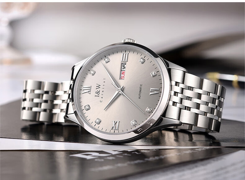 Aiwochi Swiss IW Men's Automatic Mechanical Watch, 2026 New Model with Imported Movement, Top Ten Brand Watches for Me 2