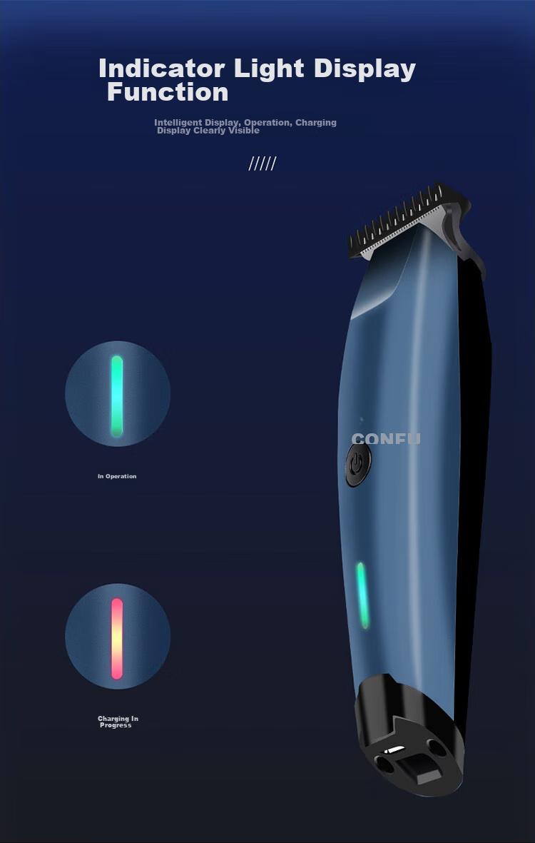 CONFU Hair Clipper, Electric Shaver, Professional Hair Trimmer, Salon And Home Use Scissors, KF-T118 Graduation Gift 9