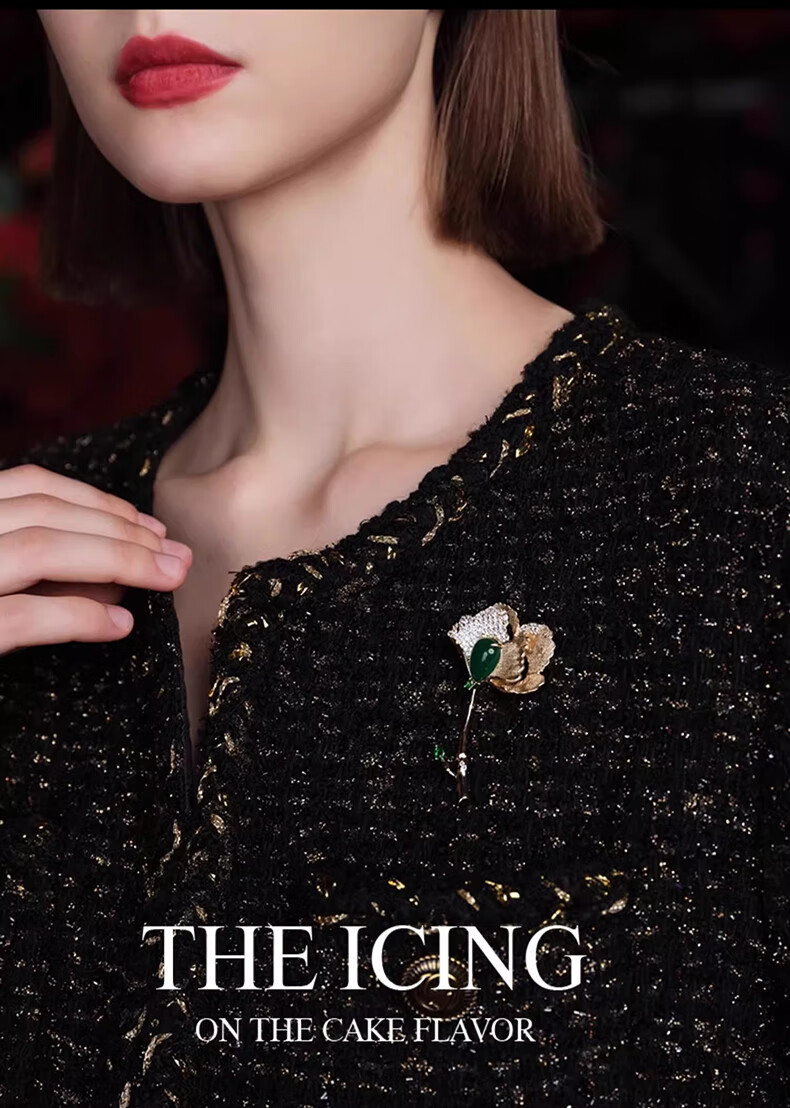 Eternelle French Eternal Bohemian Style High-End Brooch, 2026 New Elegant Design-Inspired Pi 3