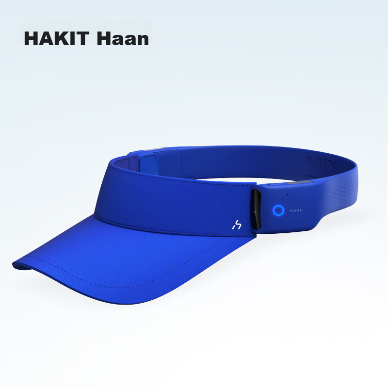 Hakii MIX V Wireless Sports Bluetooth Headphones, True Wireless Non-In Air Conduction Headphones, Long Battery Life for Running And Fitness, Sun Protection Visor with Built-In Sun Hat