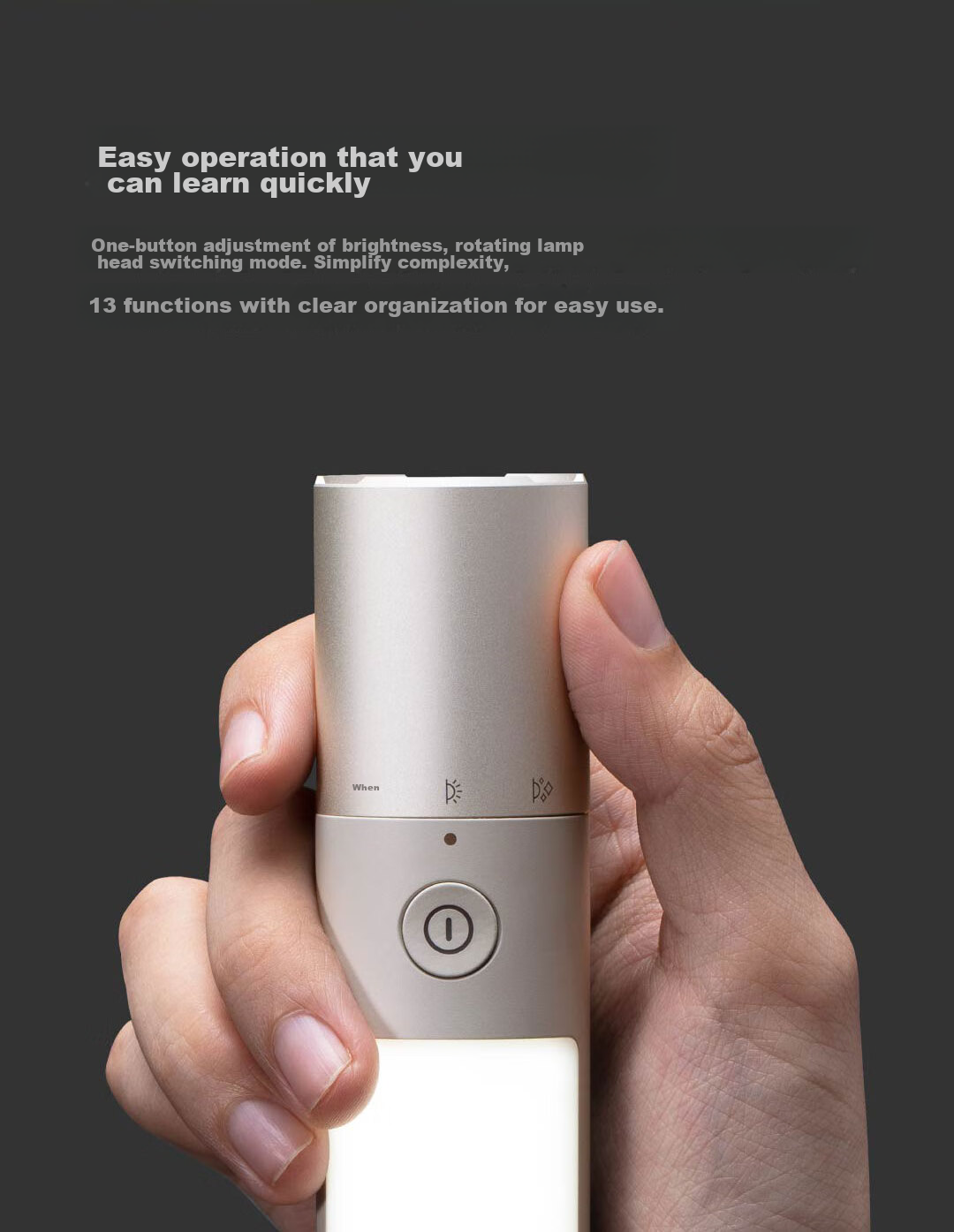 HOTO Multi-Functional High-Intensity Flashlight Lite for Car, Home, Vehicle, Outdoor And Emergency Use 16