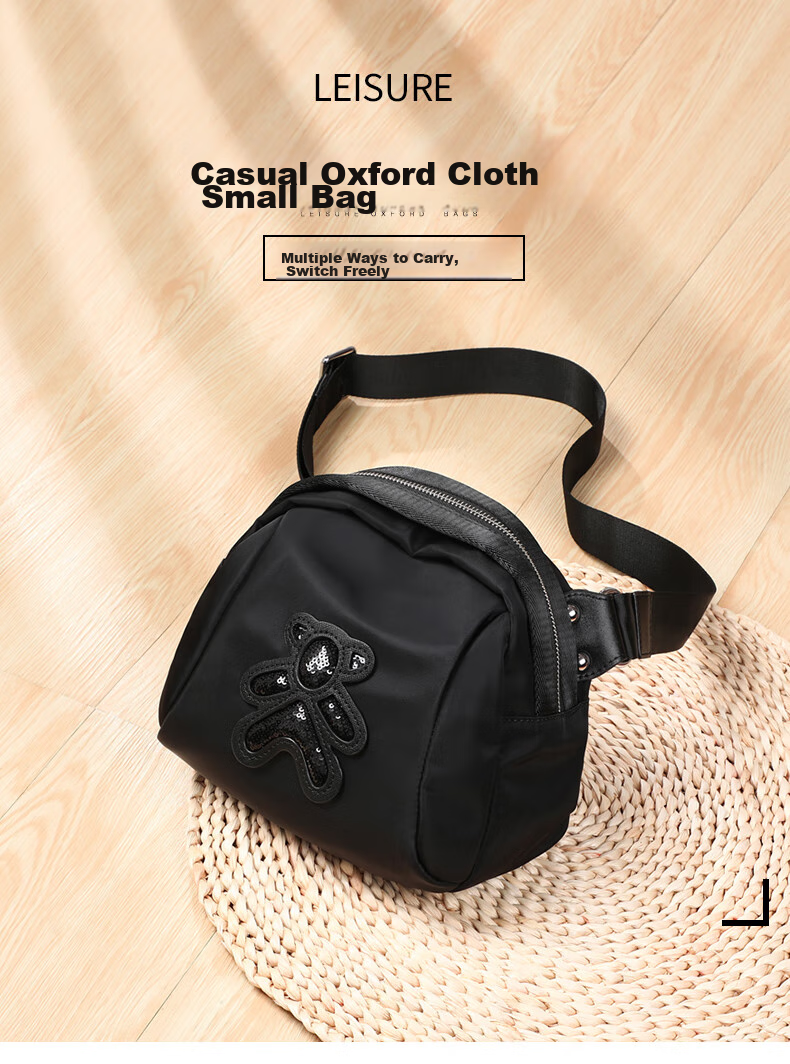 Aiqinghai Oxford Cloth Handbag, Women's Crossbody Bag, Shoulder Shell Bag, Chest Pack, Practical Birthday And Mother's Day Gift for Mom 1