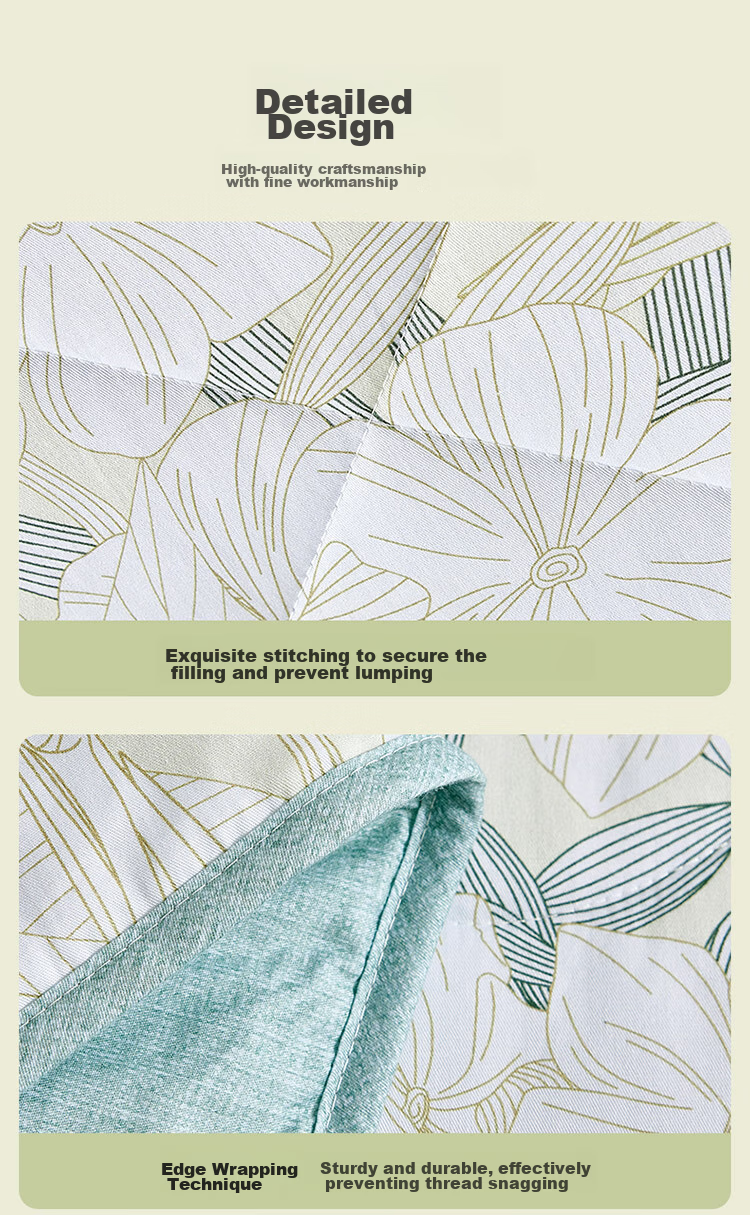 LUOLAI Home Textiles Machine Washable Summer Quilt, 100% Cotton Antibacterial And Anti-Mite Air Conditioning Comforter, Net Weight 3.9 Ji 11