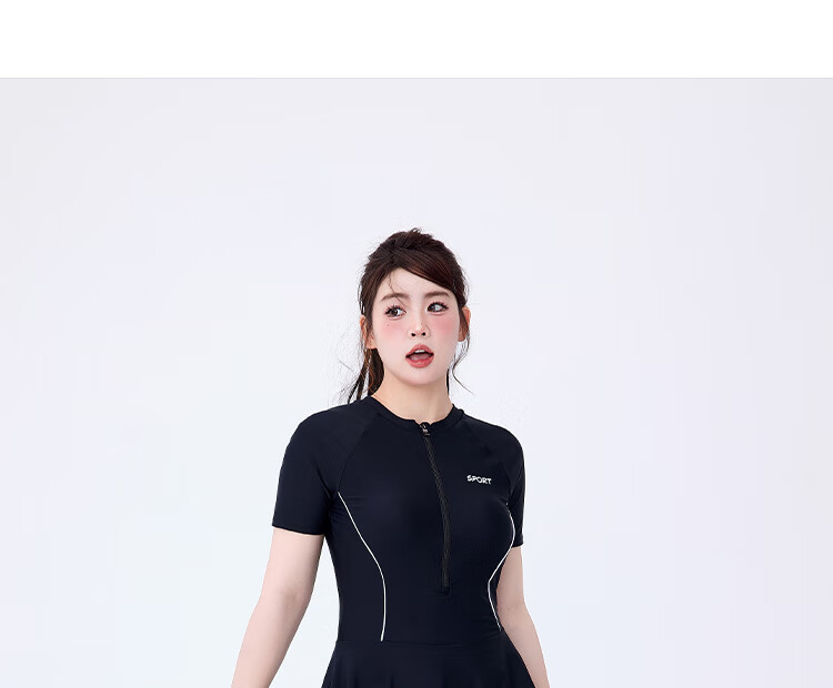 Agliondy Plus Size Swimsuit for Women, Sun Protection, Curvy, MM 2025 New Style, Slimming, Concealing, Suitable for Swimming Pools And Sports Activities 20
