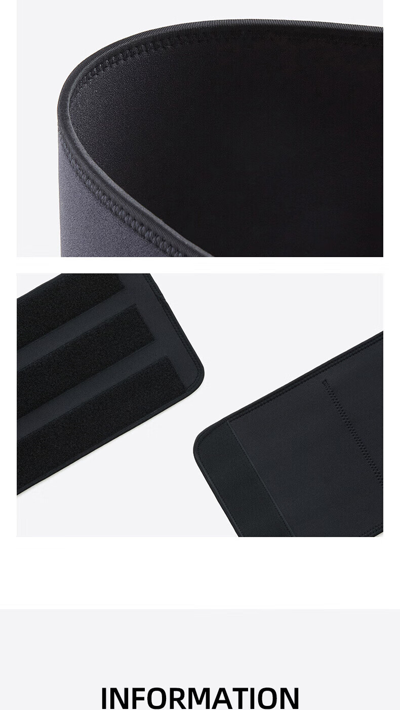 ANTA Sports Waist Support Belt, Warm Fitness Running Abdominal Compression Deadlift Squat Waist Brace, Sweat-Inducing Waist Wrap, Warm Spine Injury Protection Gear 6