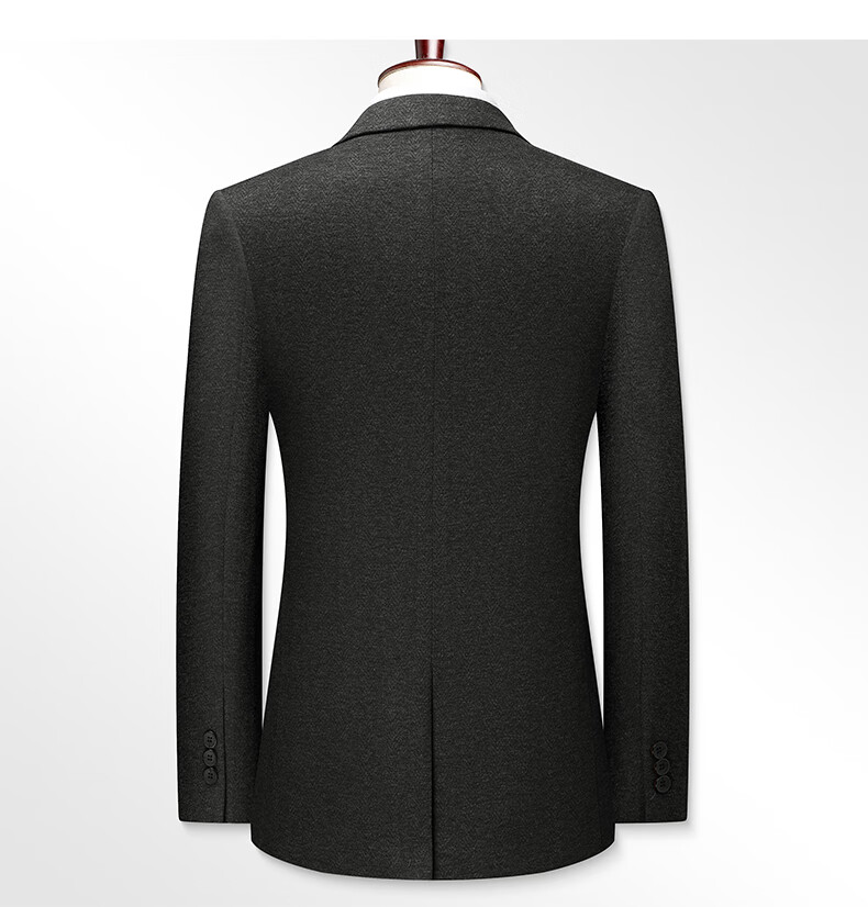 FIRS Wool Blend Suit Set for Men, Spring And Autumn Business Casual Blazer, Professional Workwear Jacket, Wedding Attire Menswear 8