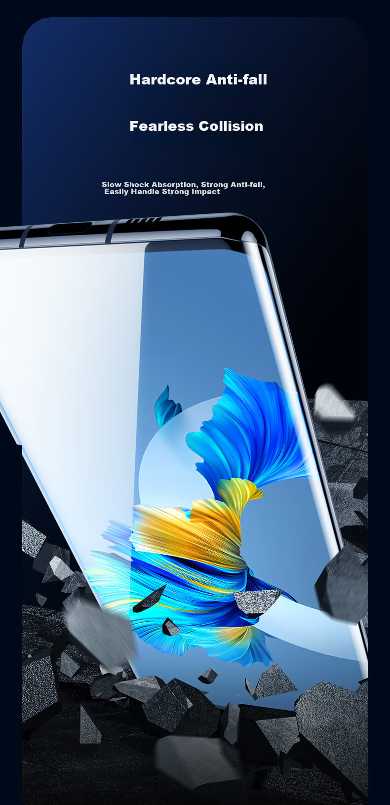 Benks Ultra Crystal Shield Hard Film | AR Anti-Reflective Coating for Huawei Mate X6 3D Curved Tempered Glass Screen Protector Anti-Fingerprint 5