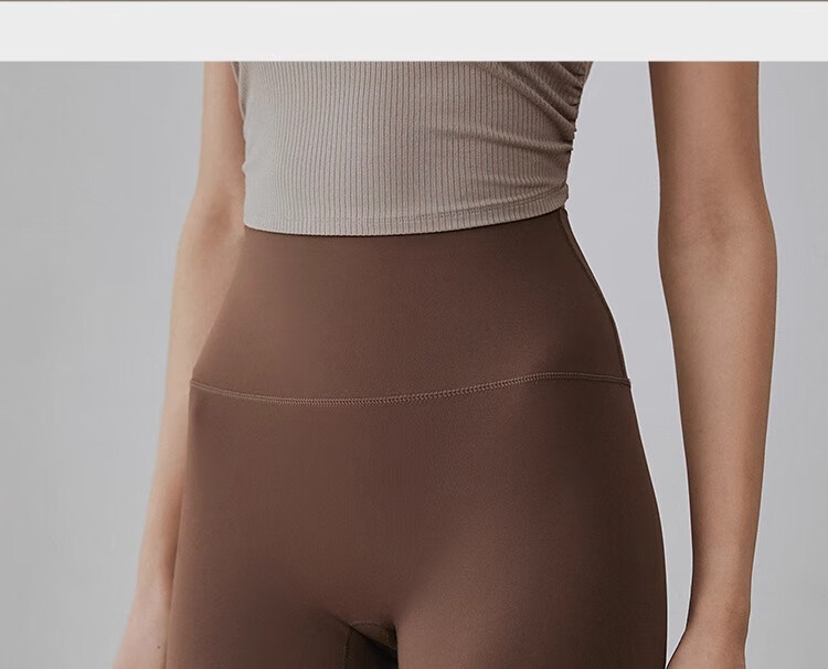 Gigt Yoga Shorts, Knee-Length Sports Shorts for Women, Summer Thin Running Training Fitness Wear, Cycling Pants, Butt-Lifting Dynamic Pants 29