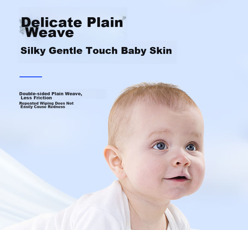 Auby Baby Soft Wipes, Dry And Wet Use, for Newborns And Infants, Disposable Facial Cleansing Wipes, 80 Sheets * 12 Packs 17