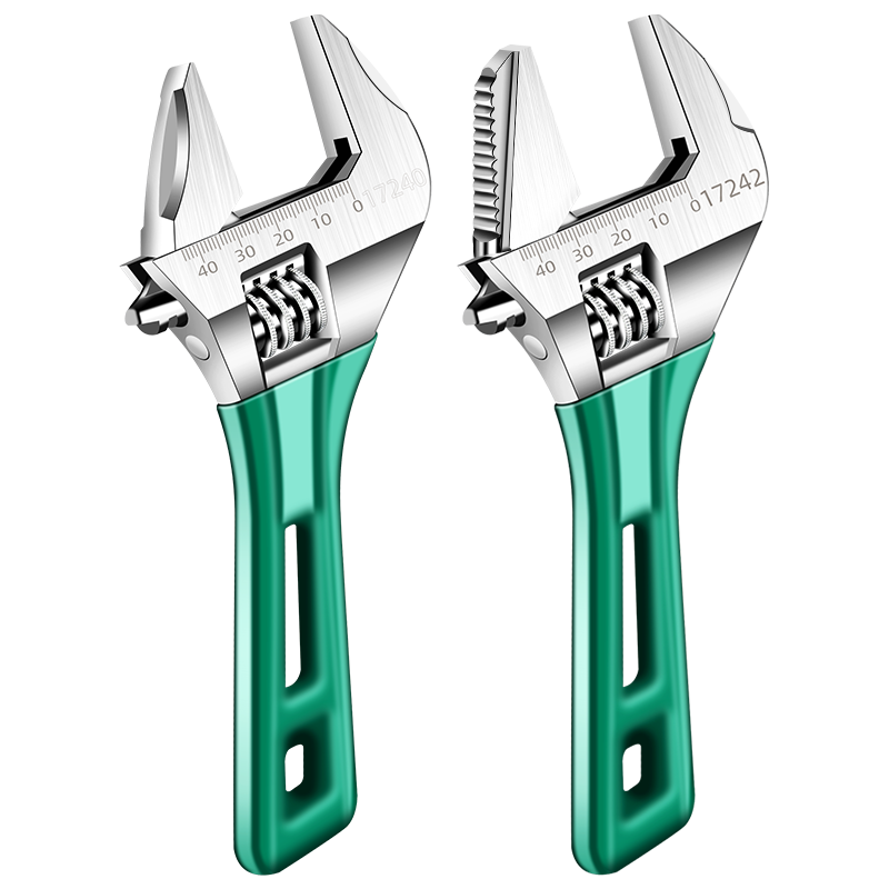 Baolian Adjustable Wrench, Universal Short Handle Spanner Tool Set, Adjustable Wrench, Multi-Functional Plumbing Wrench