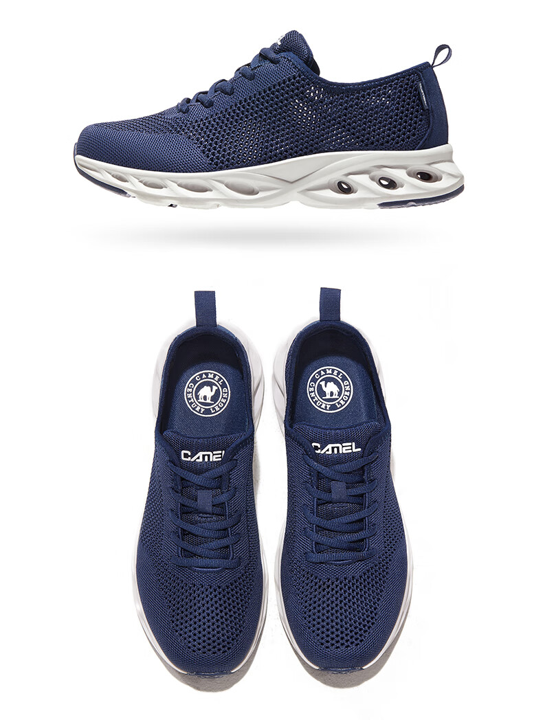CAMEL Sports Shoes, New Summer Men's Sneakers, Breathable Mesh Shoes, Non-Slip And Wear-Resistant, Casual Athletic Footwear for Fathers And Elderly 23