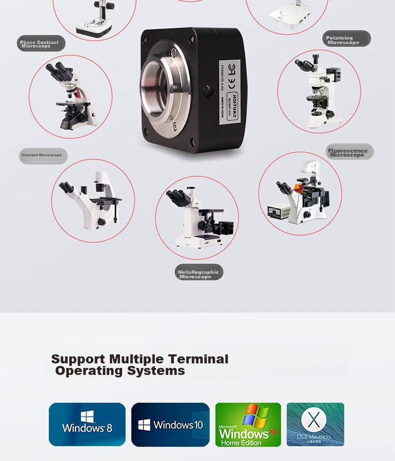 Phenix MC-D500U(C) Microscope Camera, Electronic Eyepiece, Connects to Computer for Photography And Video Recording 6
