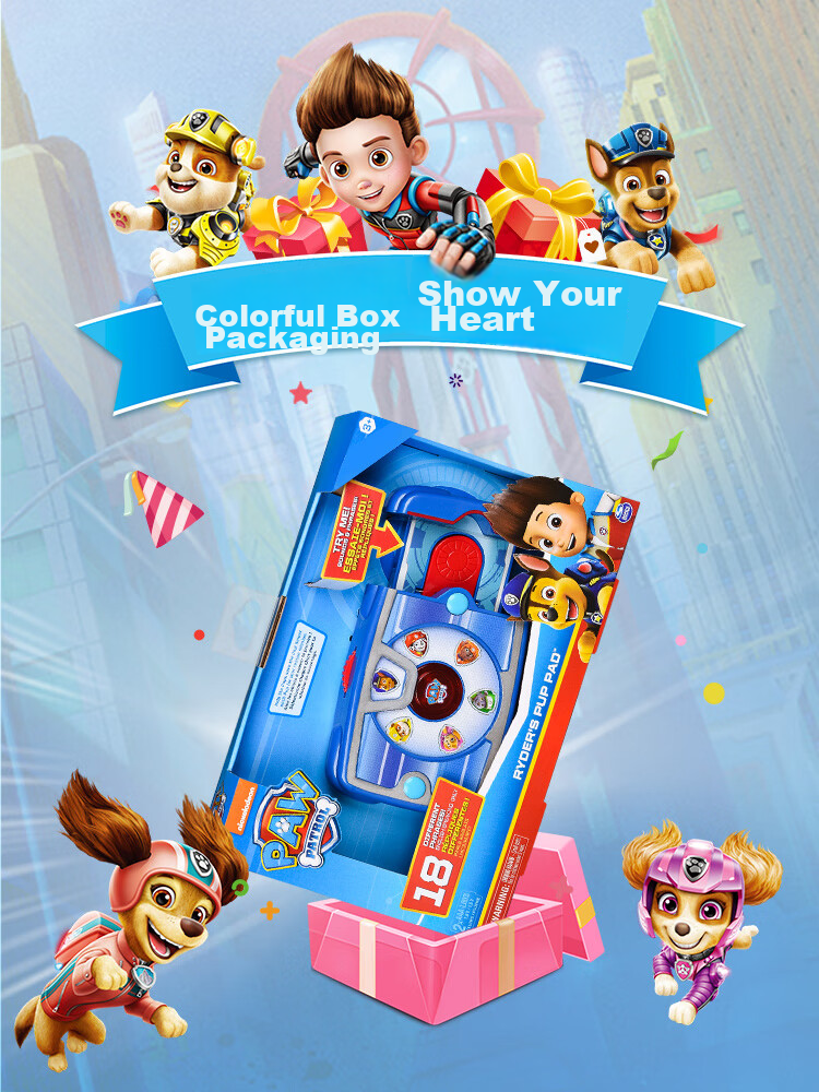PAW PATROL Paw Patrol, Captain Ryder Light-Up Tablet Toy, Bilingual Chinese And English, Birthday Gift for Children Aged 3-6 10