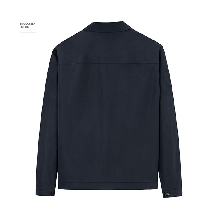 DANCING WOLVES [Windproof And Easy-Care] Comfortable Commuter Executive Jacket for Men, Autumn And Winter Casual Workwear Lapel Versatile Coat 17