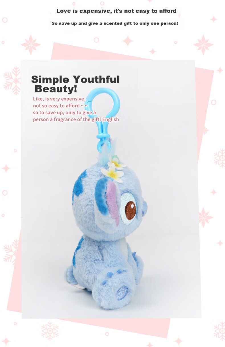 Disney Stuffed Animal Keychain Pendant Toy Backpack Plush Doll Birthday Gift for Girls And Boys, Stylish Souvenir 8
