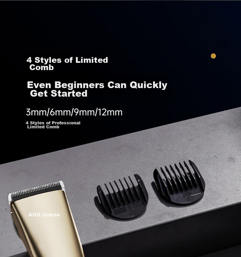 AUX Home Hair Clipper, Children's Hair Trimmer, Adult Hair Clipper, Scissors, Hair Cutting Tool, Electric Shaver for Adults 17