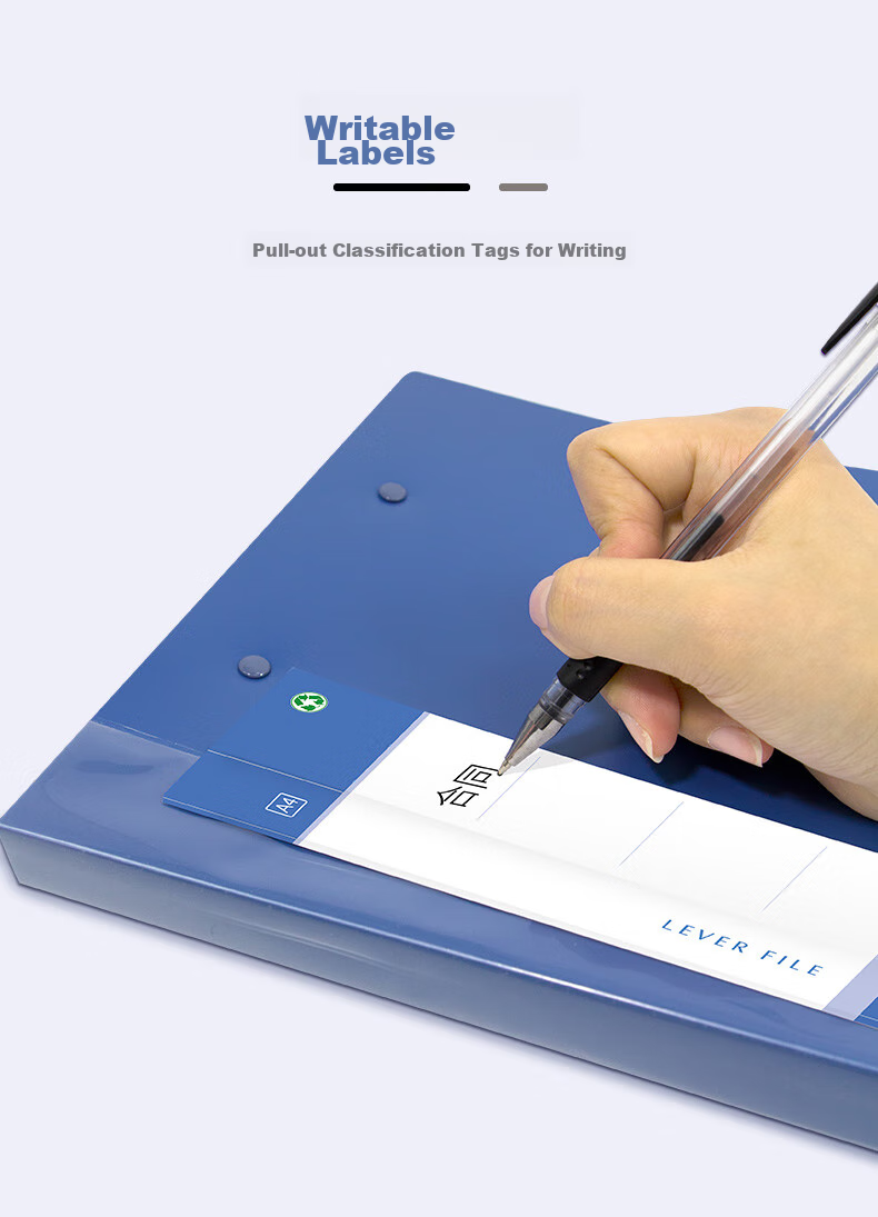 Jindeli 10-Pack A4 Metal Single Strong Clip Hard File Folder, Large Capacity Student Exam Paper Storage Folder with Pocket, Document Organizer, Poetry Recitation Contract Clipboard TD101-10 Blue 7