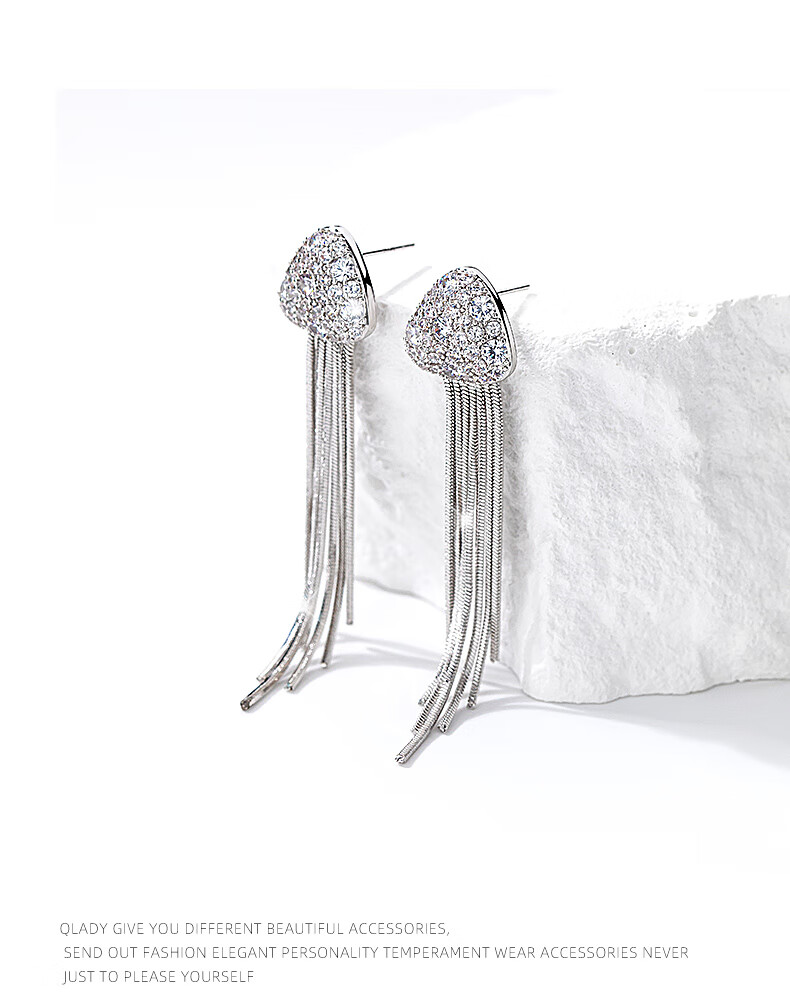 Qlady Elegant Round Bead Earrings for Women, Unique And Beautiful Ear Studs, 2026 New Luxury High-End Earrings, Stunning Jewelry 8