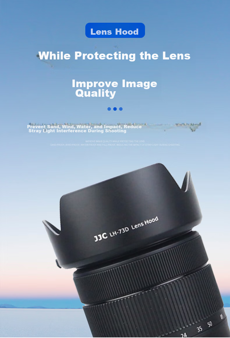 JJC Lens Hood for Canon RF 24-105 IS STM, 67mm Lens, Compatible with RF 28-70 IS STM And EF-S 18-135 IS USM Lenses 1