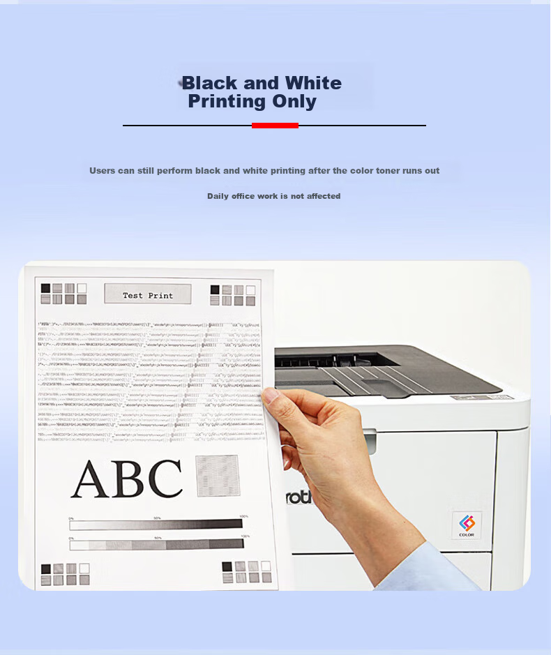 BROTHER HL-L3228CDW Color Laser Printer, A4 High-Speed Network Commercial Office Black And Color (18 Pages/minute Wireless Duplex Printing) (Unit) 8