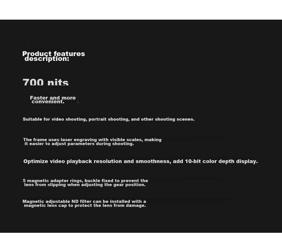 Kase Magnetic Neutral Density Filter, Adjustable ND3-1000, 1.5-10 Stops, 77mm ND Filter, Medium Gray Density Filter, Low Color Temperature, Long Exposure, Water Flow, Slit Slow Shutter 15