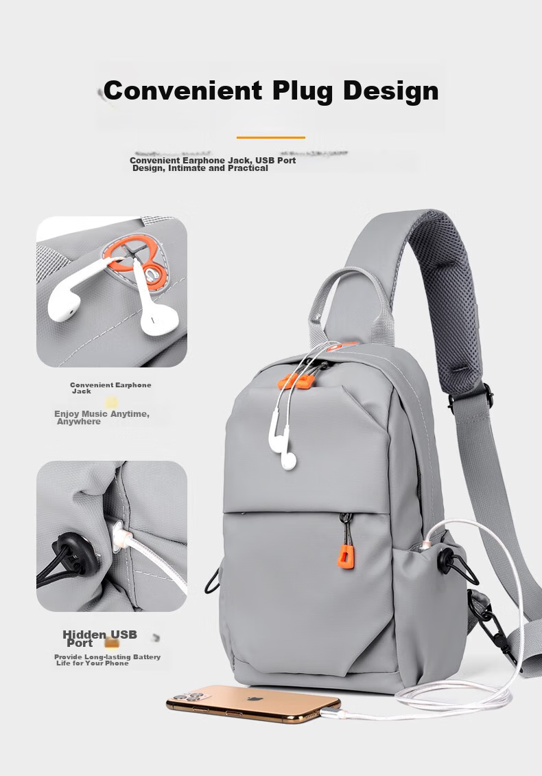 Warrior Crossbody Bag for Men, 2026 New Large Capacity Chest Pack, Fashionable Commuter Travel Bag, Shoulder Bag for Sports And Wome 5