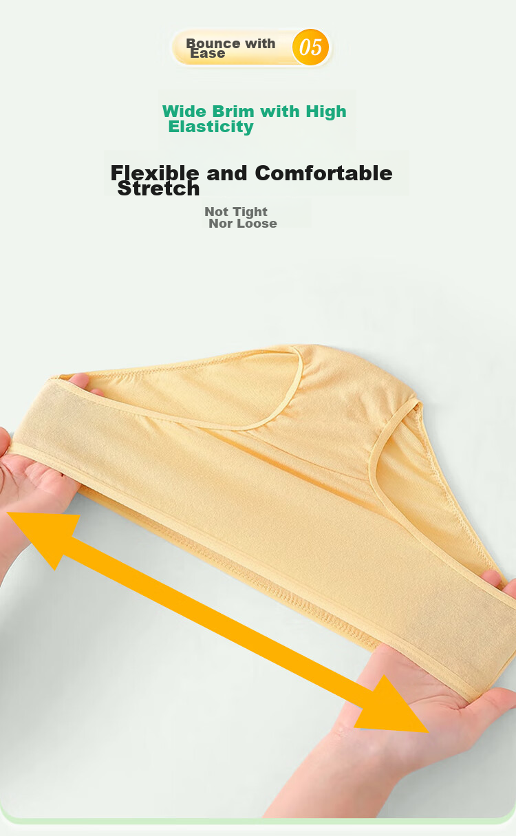 Banzheni Disposable Underwear for Women, Pure Cotton, Large Size, Maternity, Travel, Business Trip, No-Wash, Daily-Use, Individually Packaged 13
