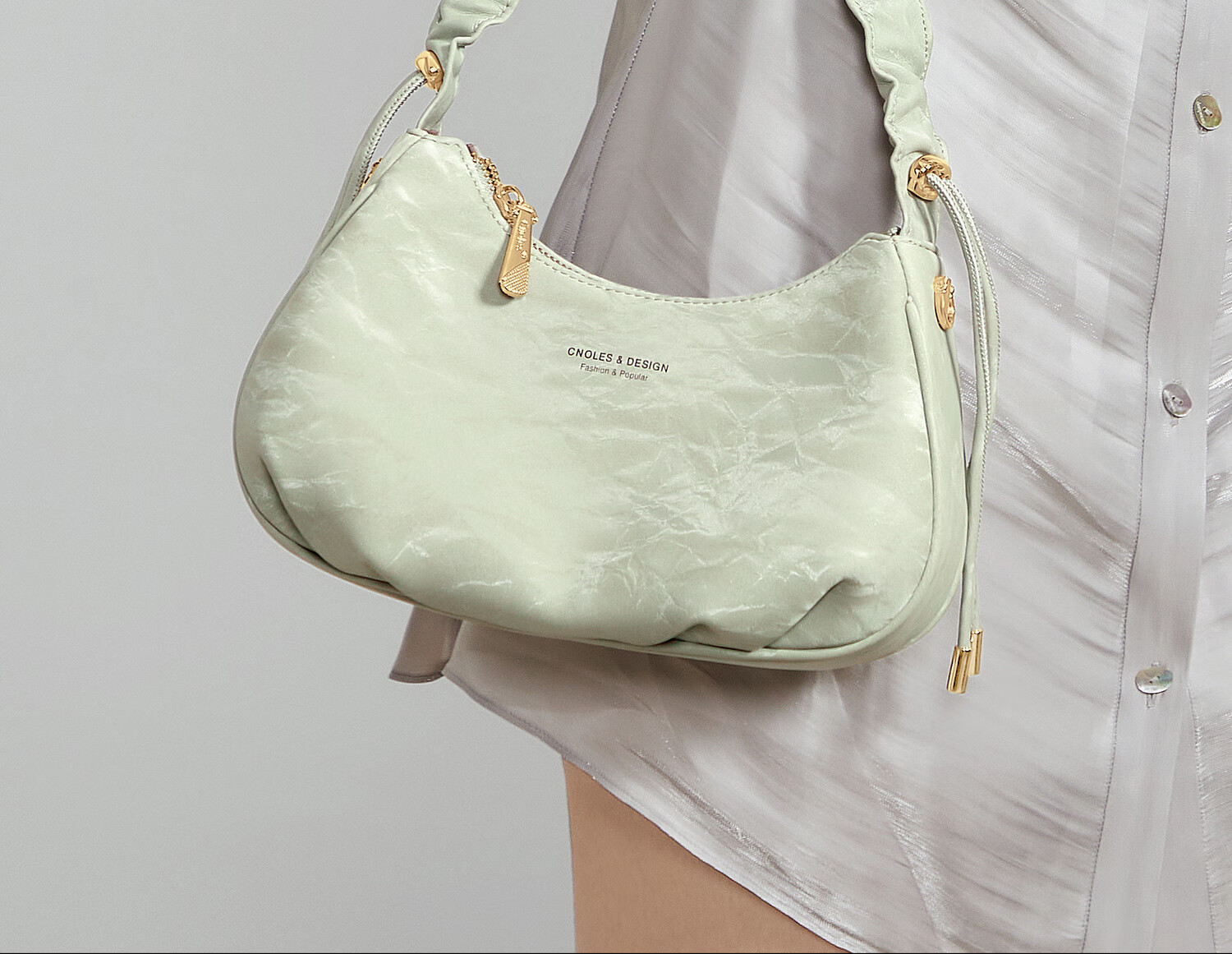 Cnoles Cloud-Feel Leather Handbag, High-End Crossbody Underarm Bag for Women, Latest 2026 Model, Brand Small Bag, Birthday Gift 19