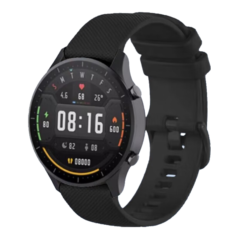 CHENSONG Compatible with Xiaomi Watch, Suitable for Xiaomi Watch S1/S4/S1Pro/S2/S3/S4 Sport, Color Sports Version/color2, Small Grid Pattern Sports Watch Band