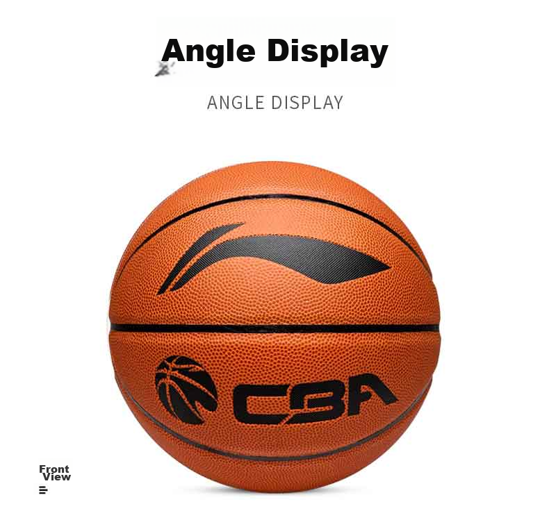 Li-Ning CBA Professional League Indoor And Outdoor Training Competition Size 6 Basketball, Women's Basketball LBQK576-1 15
