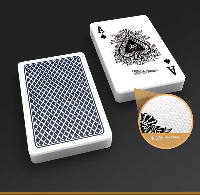 AAA Guandan Poker Cards, AAA Guandan Game Playing Cards, German Imported Textured Paper, 3A Entertainment Cards 8530 Red Ten Decks 7