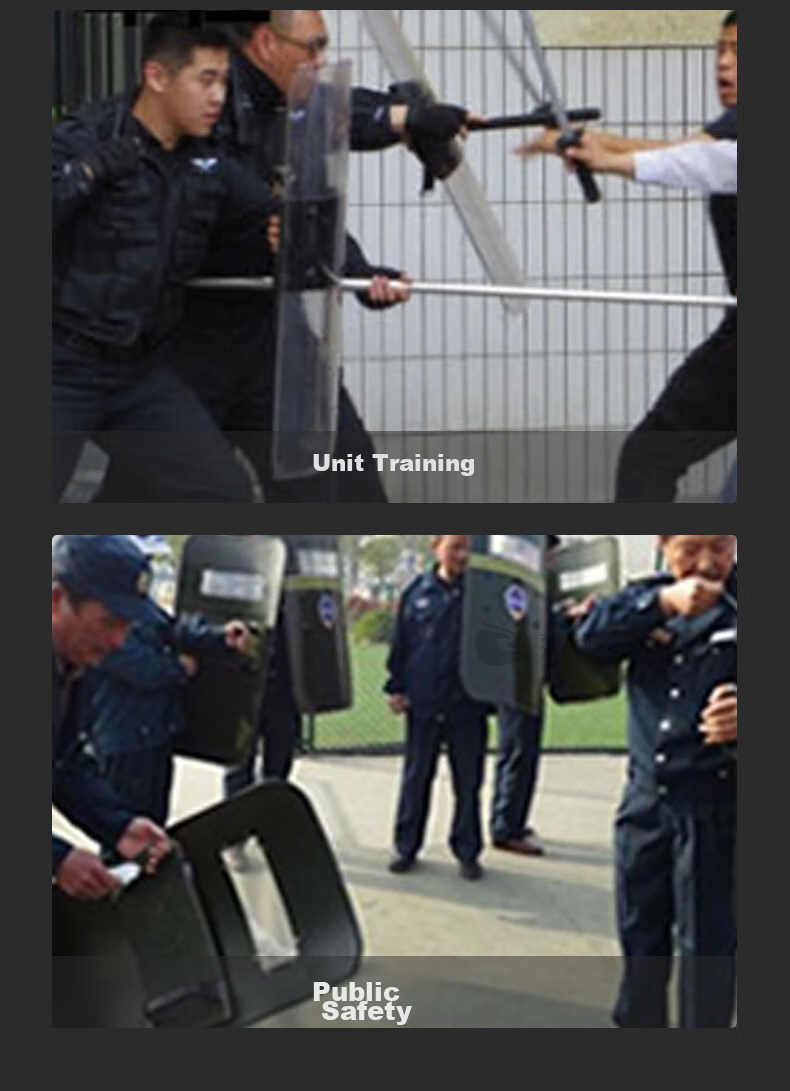Jingantong Hard Anti-Stab Vest, Tactical Vest, Security Guard Self-Defense Riot Gear, Black 10