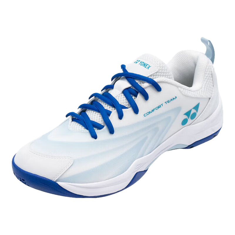 YONEX Badminton Shoes for Men And Women, Professional Shock-Absorbing Sports Shoes SHBCFT2EX White/blue 37
