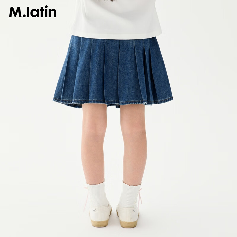 M.Latin Children's Clothing, Kids' Skirts, 2025 Autumn New Style, Breathable And Skin-Friendly, Stylish Half-Skirt Waist Dress