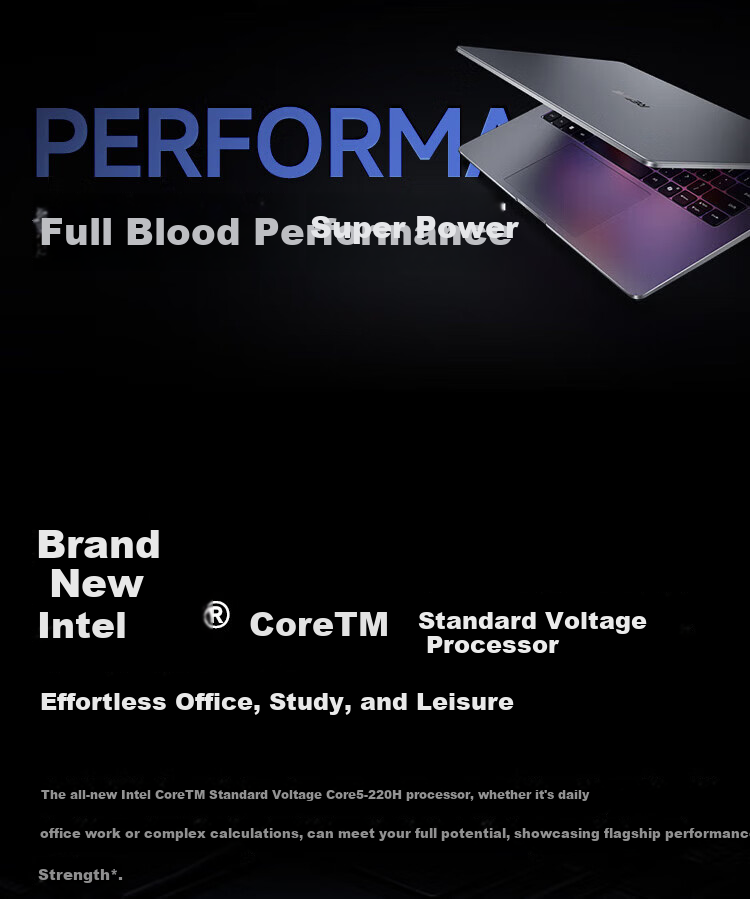 MI Notebook, Redmi REDMI Book 14 2025 Thin And Light Laptop, High-Performance Intel Core 5-220H, Office Laptop 3