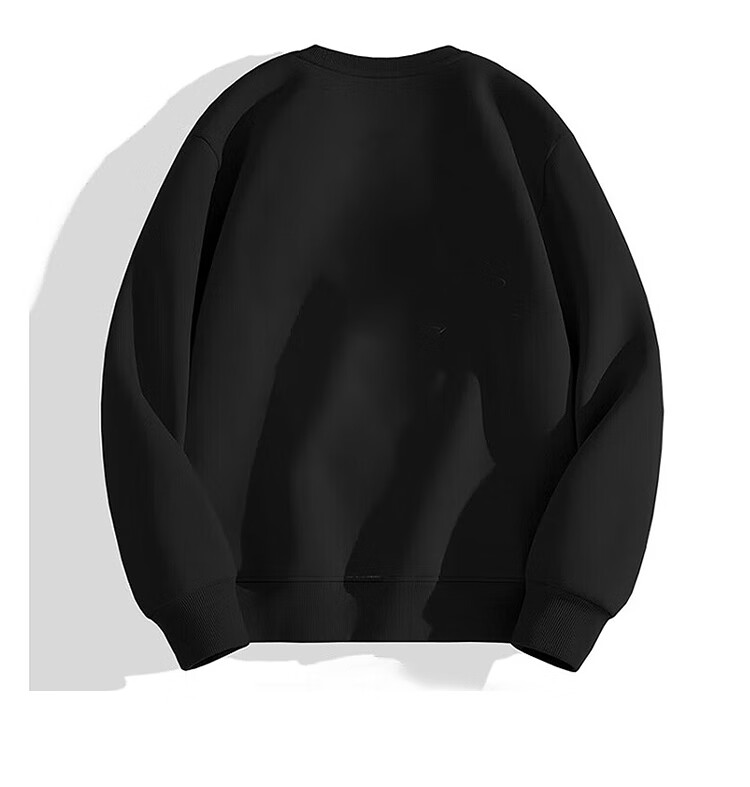 GENIOLAMODE Men's American Style Sweatshirt Spring and Autumn Casual Long Sleeve Crewneck Loose Fit Youth Couple Outfit 4