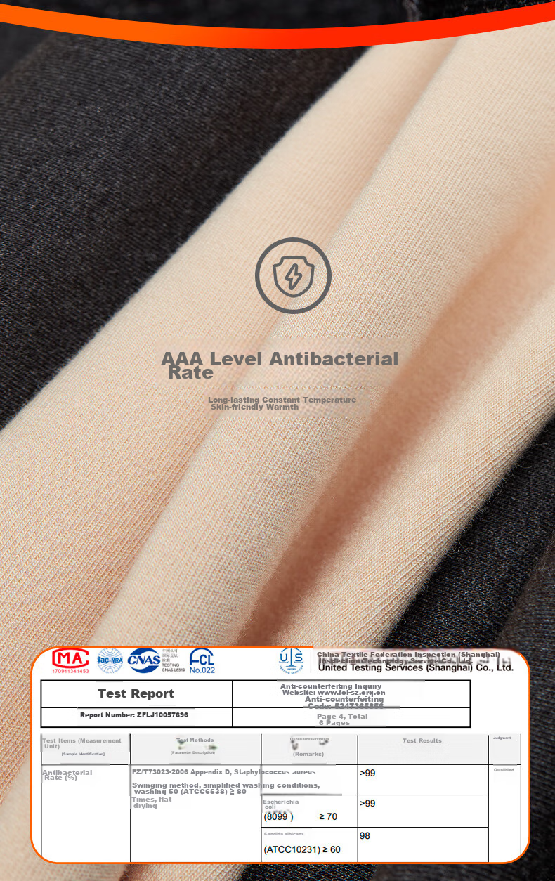 Yiershuang Autumn And Winter Men's Thermal Underwear Set, Moisture-Wicking And Heat-Generating, Seamless Fleece-Lined Long Johns for Me 9