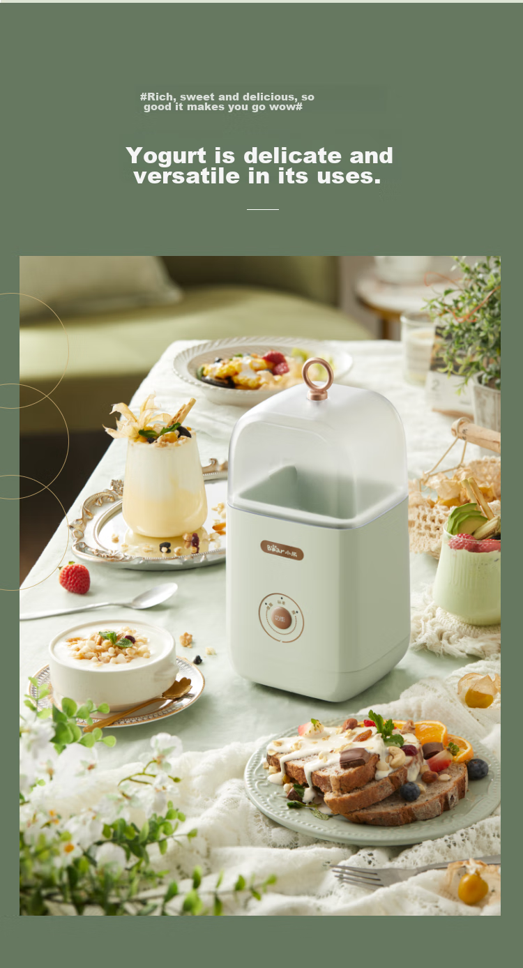 Bear Yogurt Maker, Home Automatic Portable Adjustable Acidity And Temperature Heating Yogurt Fermentation Machine SNJ-C12S3 7