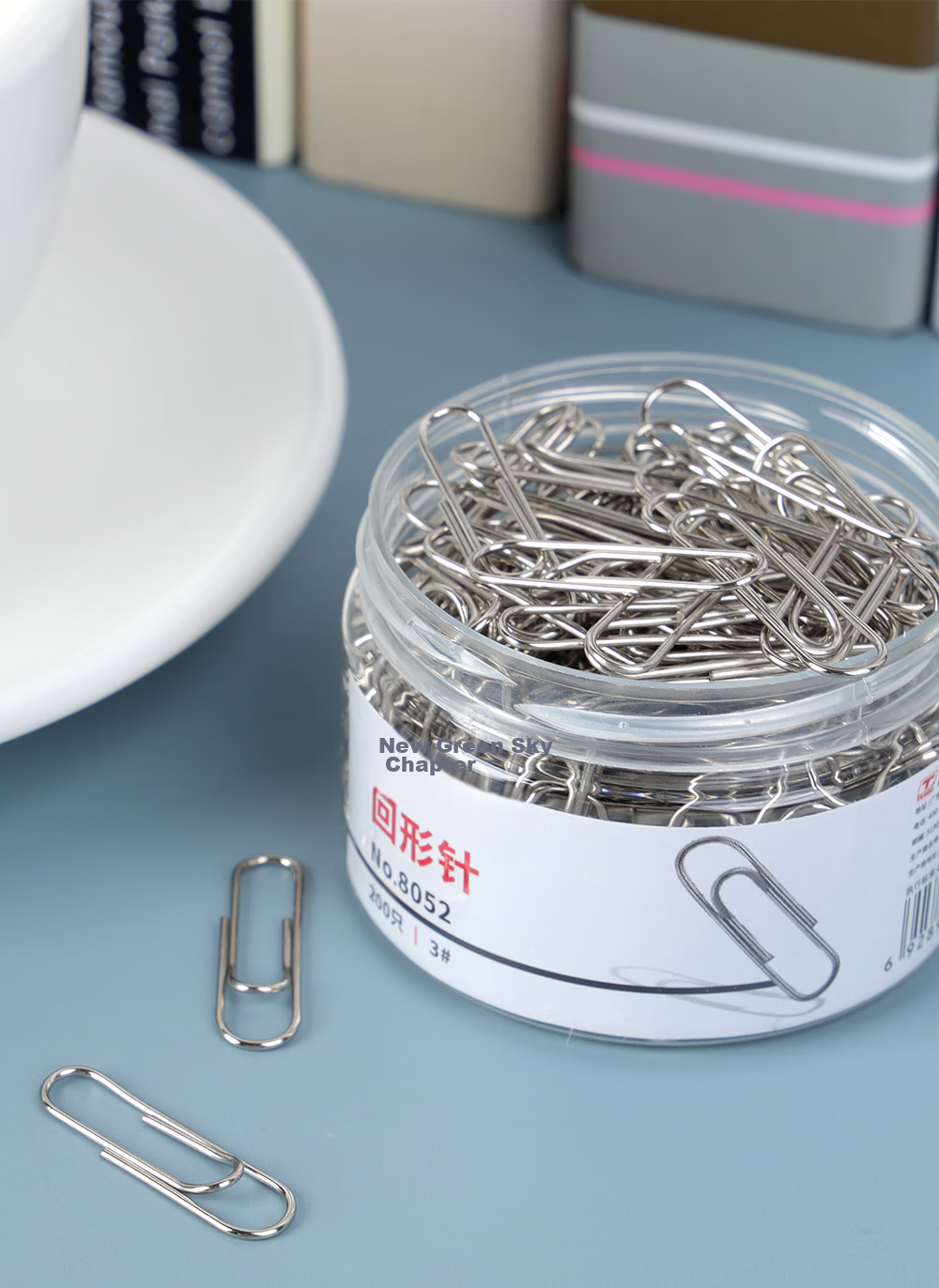 TANGO [Super Value Low Price] #3 29mm Nickel-Plated Paper Clips, 200 Pieces/tube, Metal Rust-Proof Binder Clips for Office Organization And Document Storage, Stationery Supplies, Pins for Sweaters 9