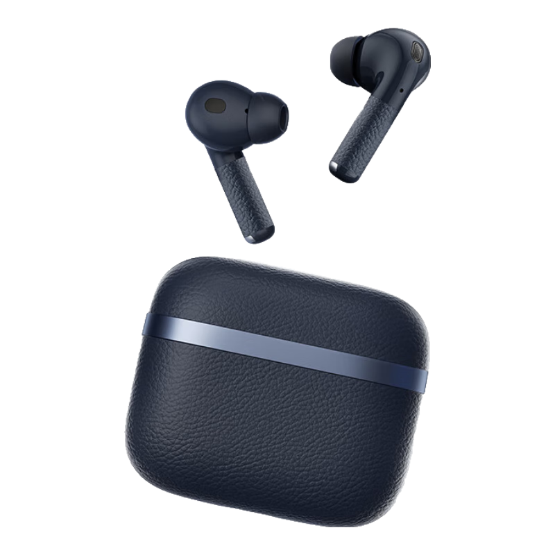 EDIFIER Evo Pro True Wireless Active Noise Cancelling Bluetooth Earphones, Wireless Earbuds, In-Ear Headphones, Compatible with Apple, Huawei, Xiaomi, OPPO, Midnight Blue, Graduation Gift