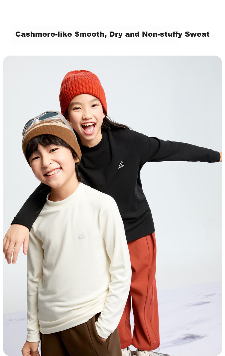 Annil Children's Clothing, Boys And Girls Mid-Neck Knit Sweater, 2024 Winter New Style, Black, Size 140 4
