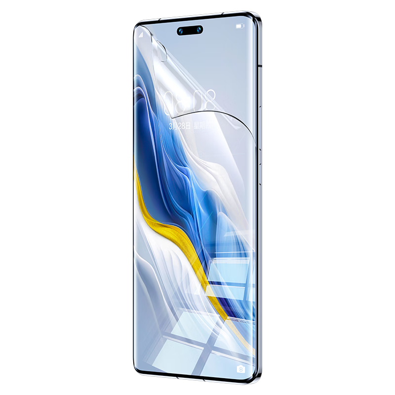 BIAZE [Ultra-Fast Repair 2 Pieces] Suitable for Honor Magic6Pro Hydrogel Soft Film Magic6 Ultimate Edition Phone Screen Protector, High Definition Non-Tempered Full Adhesive Anti-Scratch Anti-Fingerprint JM122