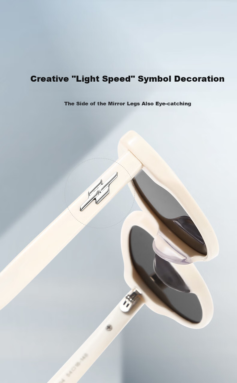 LOHO Cat Eye Sunglasses for Women, Round Face Sun Glasses, Travel Photography, High-End Look, Driving-Specific UV Protectio 6