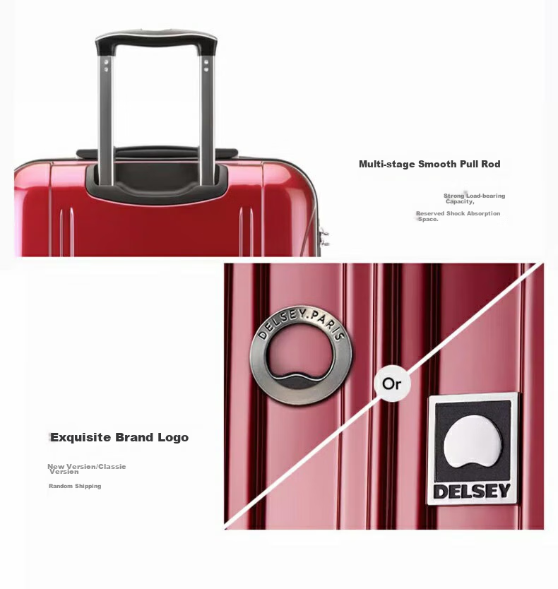 DELSEY Luggage Suitcase, 20-Inch Carry-On, Spinner Wheels, Travel Case with Password Lock 14