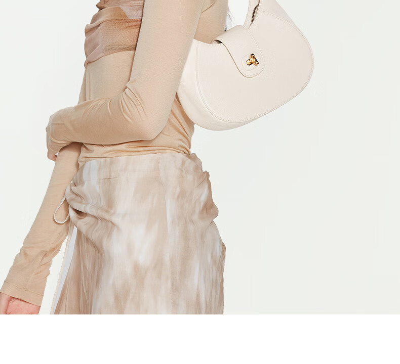 JONBAG New Moon Bag, Single Shoulder Underarm Crossbody Bag, High-End Niche Design, Versatile for Commuting, Perfect Gift for Girlfriend on May 20th 12