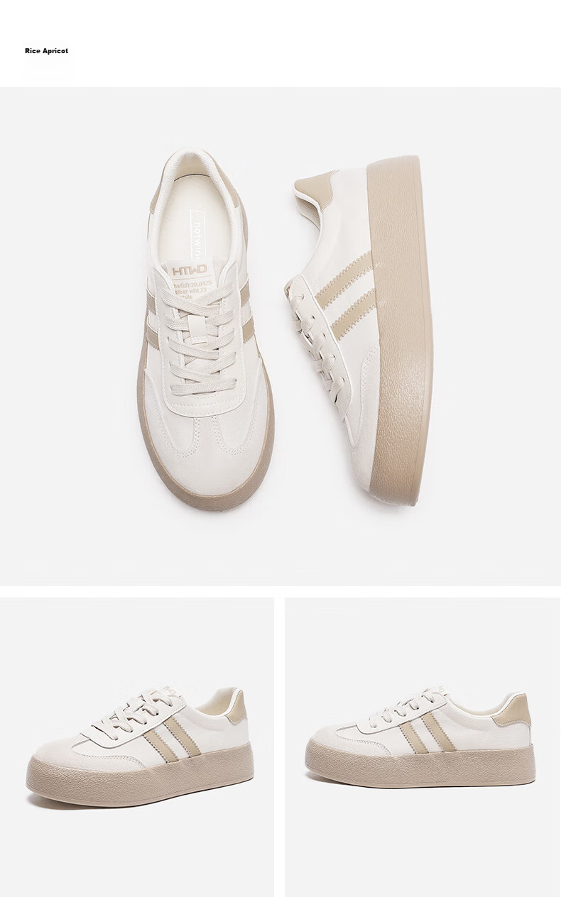Hotwind Mall Same Style Dexun Shoes Sneakers for Women, Retro Classic Design, Fashionable Versatile 28