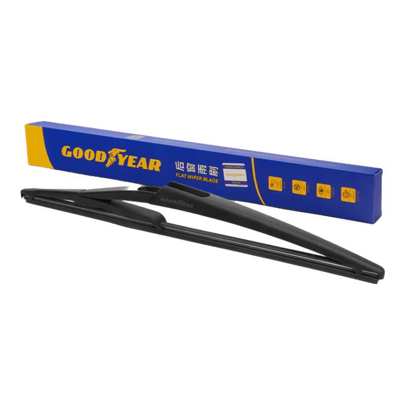 Goodyear Rear Wiper Blade, Suitable for Geely Xingyue L, Dedicated Boneless Rubber Strip, for 2022 to 2024 Models, Rear Window Wiper