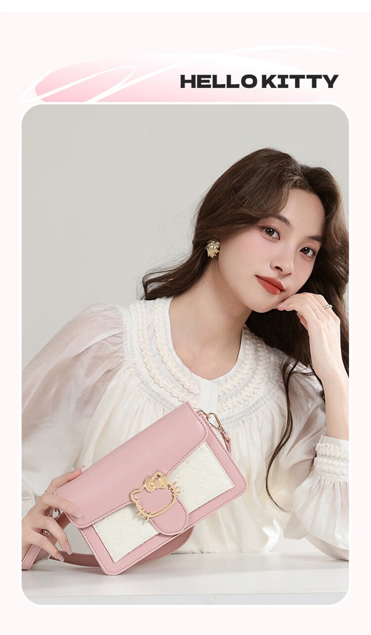 Mesuca X Hello Kitty Women's Handbag, Shoulder Crossbody Bag, Gift Box Set, Birthday Present for Wome 6